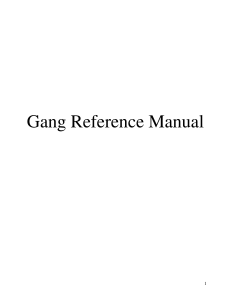 Gang Reference Manual - The Rock River Times