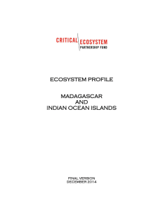 ecosystem profile madagascar and indian ocean islands