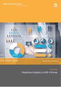 Predictive Analytics in HR: A Primer