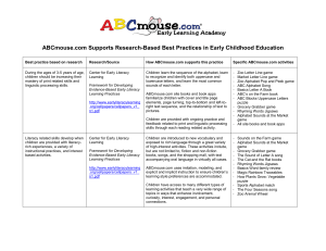 ABCmouse.com Supports Research-Based Best