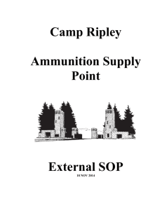 Camp Ripely ASP - Minnesota National Guard