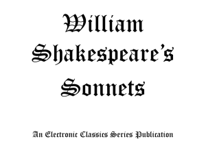 Shakespeare's Sonnets PDF