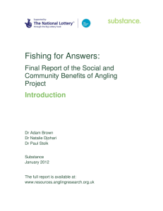 Fishing for Answers - Resources Angling Research