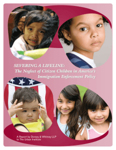 Severing a Lifeline: The Neglect of Citizen Children in America's