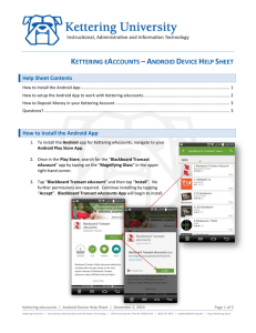 kettering eaccounts –android device help sheet