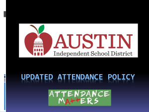 Updated Attendance Policy