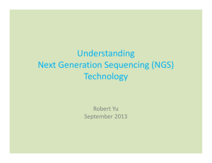 Understanding Next Generation Sequencing (NGS) Technology