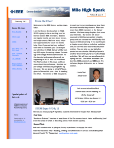 Mile High Spark - IEEE Denver Section