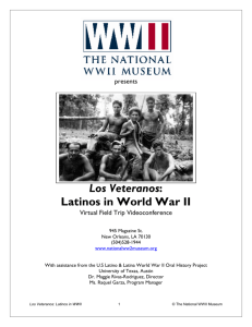 Los Veteranos: Latinos in World War II