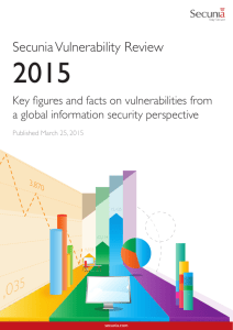 2015 Vulnerability Review