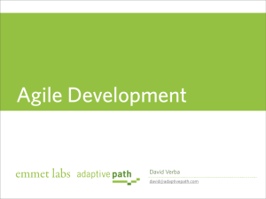 Agile Development Presentation
