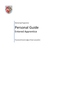 Personal Guide - Entered Apprentice