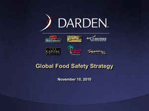 Global Food Safety Strategy