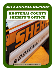 KOOTENAI COUNTY SHERIFF'S OFFICE