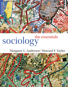 Sociology: The Essentials, 7th ed.