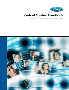 Code of Conduct Handbook