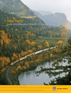 2009 Sustainability and Citizenship Report