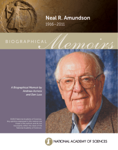 Neal R. Amundson - National Academy of Sciences