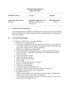 position description - Coffeyville Community College