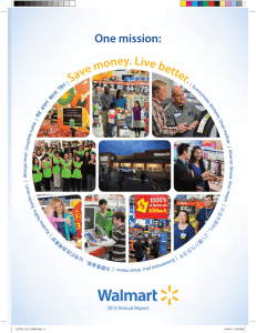 Walmart: 2013 Annual Report