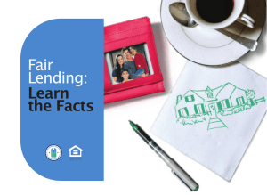 Fair Lending: Learn the Facts