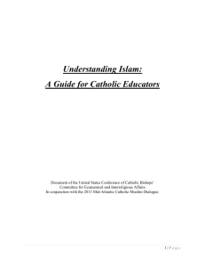 Understanding Islam: A Guide for Catholic Educators