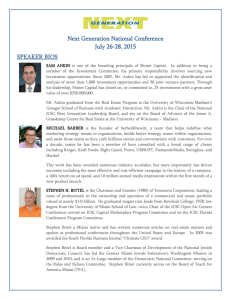 Next Generation National Conference July 26