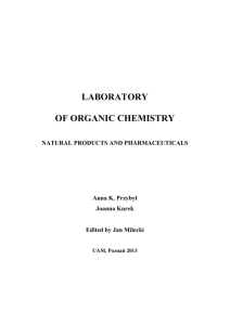 LABORATORY OF ORGANIC CHEMISTRY (SERP)