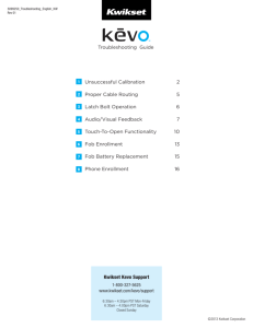 Troubleshooting Guide