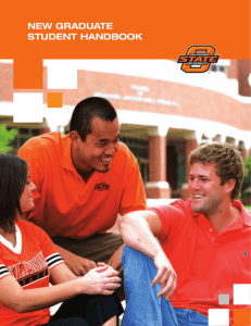 new graduate student handbook - Graduate College