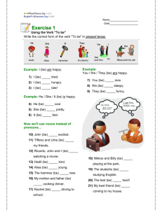 Exercise 1 - English for Everyone