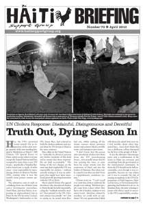 Truth Out, Dying Season In