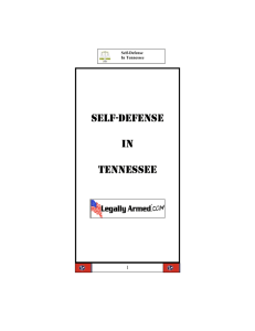 self-defense in tn