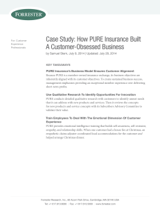 Case Study: How PURE Insurance Built