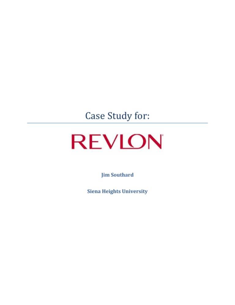 revlon case study analysis