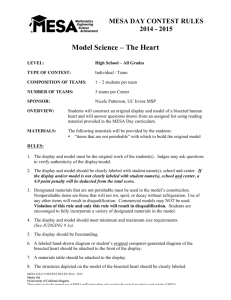 Model Science – The Heart