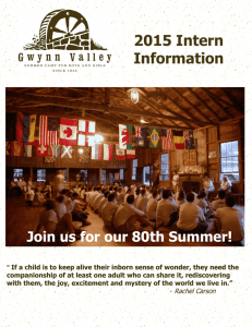 2015 Intern Information