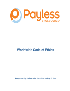 Worldwide Code of Ethics