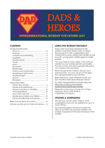 dads & heroes - Uniting Church in Australia