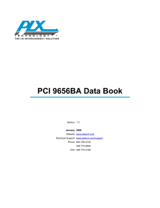 PDF PCI 9656BA Data Book