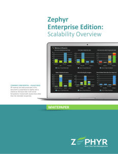 Zephyr Enterprise Edition Scalability Overview