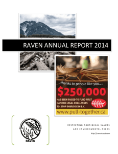 014 RAVEN – Annual Report