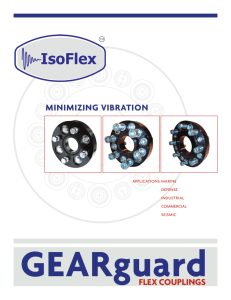 MINIMIZING VIBRATION FLEX COUPLINGS