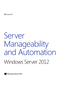 Windows Server 2012 - Ingram Micro Microsites