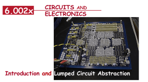 6.002x - Circuits & Electronics