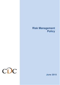 Risk Management Policy