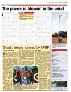 The power is blowin' in the wind - Farm Progress Issue Search Engine