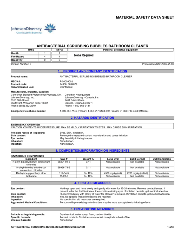 W5 Toilet Cleaner Safety Data Sheet At Emily Lam Blog