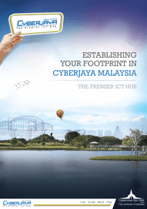 establishing your footprint in cyberjaya malaysia