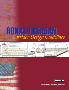 Ronald Reagan Corridor Design Guidelines